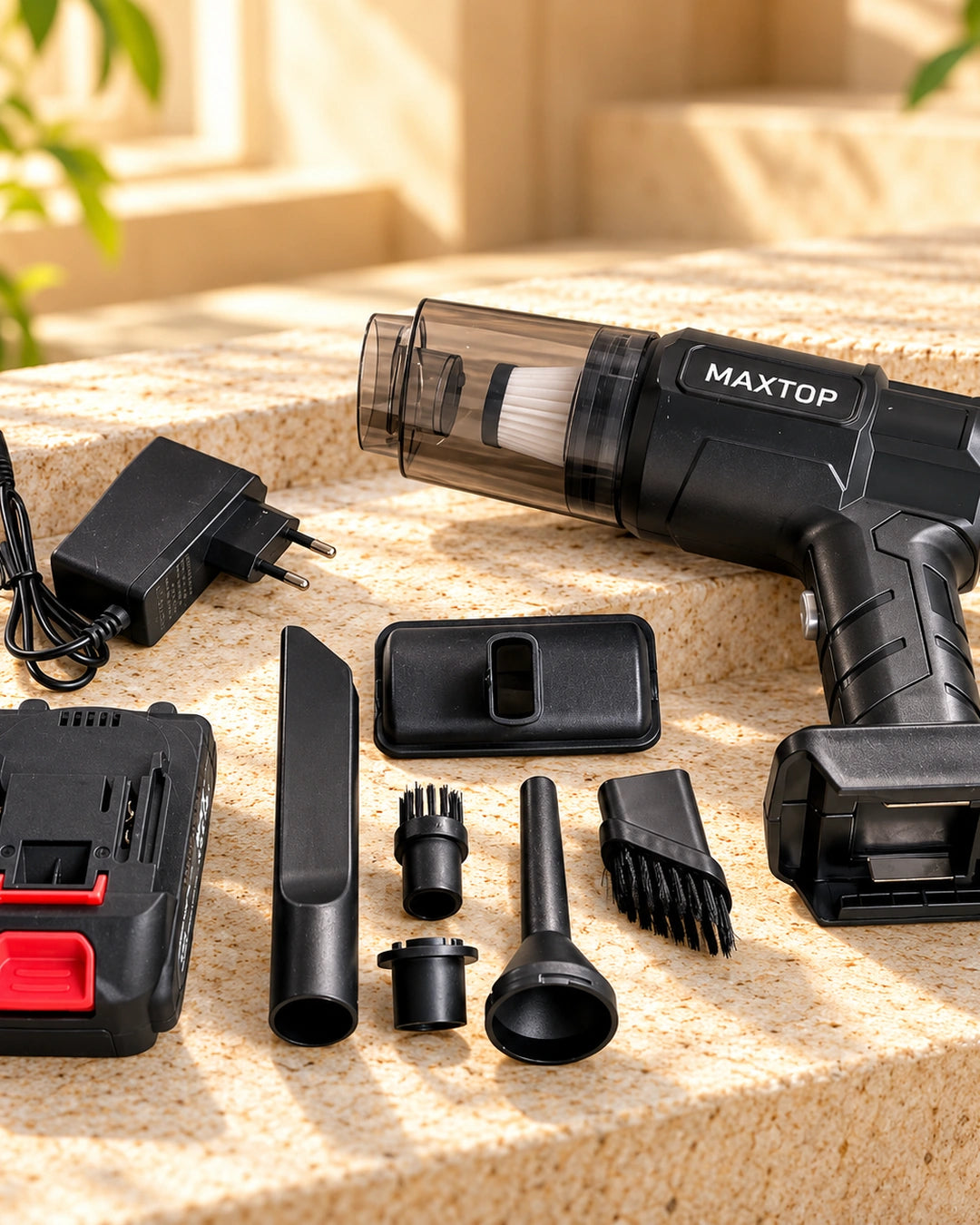 MAXTOP Cordless Handheld Vacuum Cleaner – Powerful Portable Vacuum with Multi-Purpose Attachments - Main features