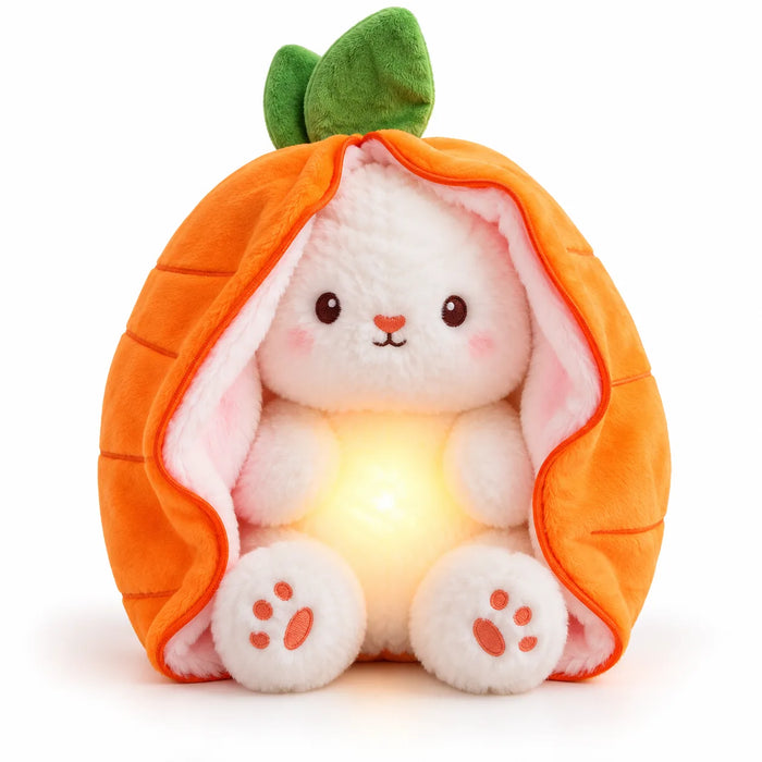 Fluffy Bunny Night Light Plush