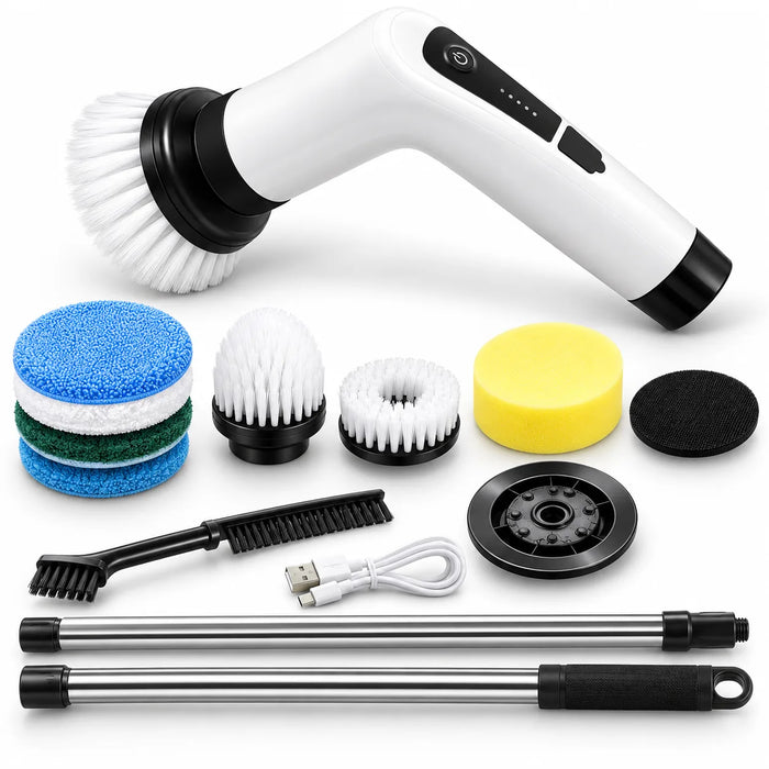 9-in-1 Rechargeable Electric Cleaning Brush
